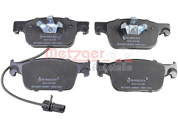 METZGER 1170910 GREENPARTS Bremsbelagsatz, Scheibenbremse